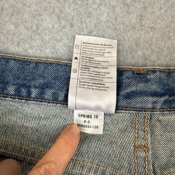 Carhartt Men's Relaxed Fit Blue Denim Jeans Size 48 x 32 Straight Leg Casual - Picture 11 of 13